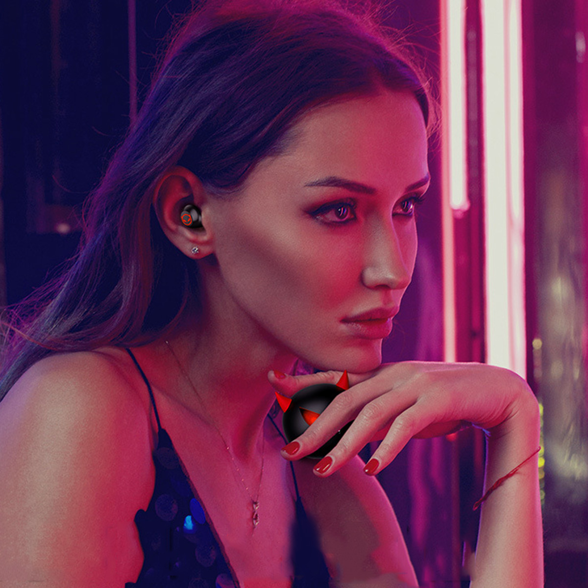 Picun-W10-Mini-Evil-bluetooth-50-In-ear-Earphone-TWS-Wireless-Smart-Touch-Passive-Noise-Cancelling-H-1615936-6