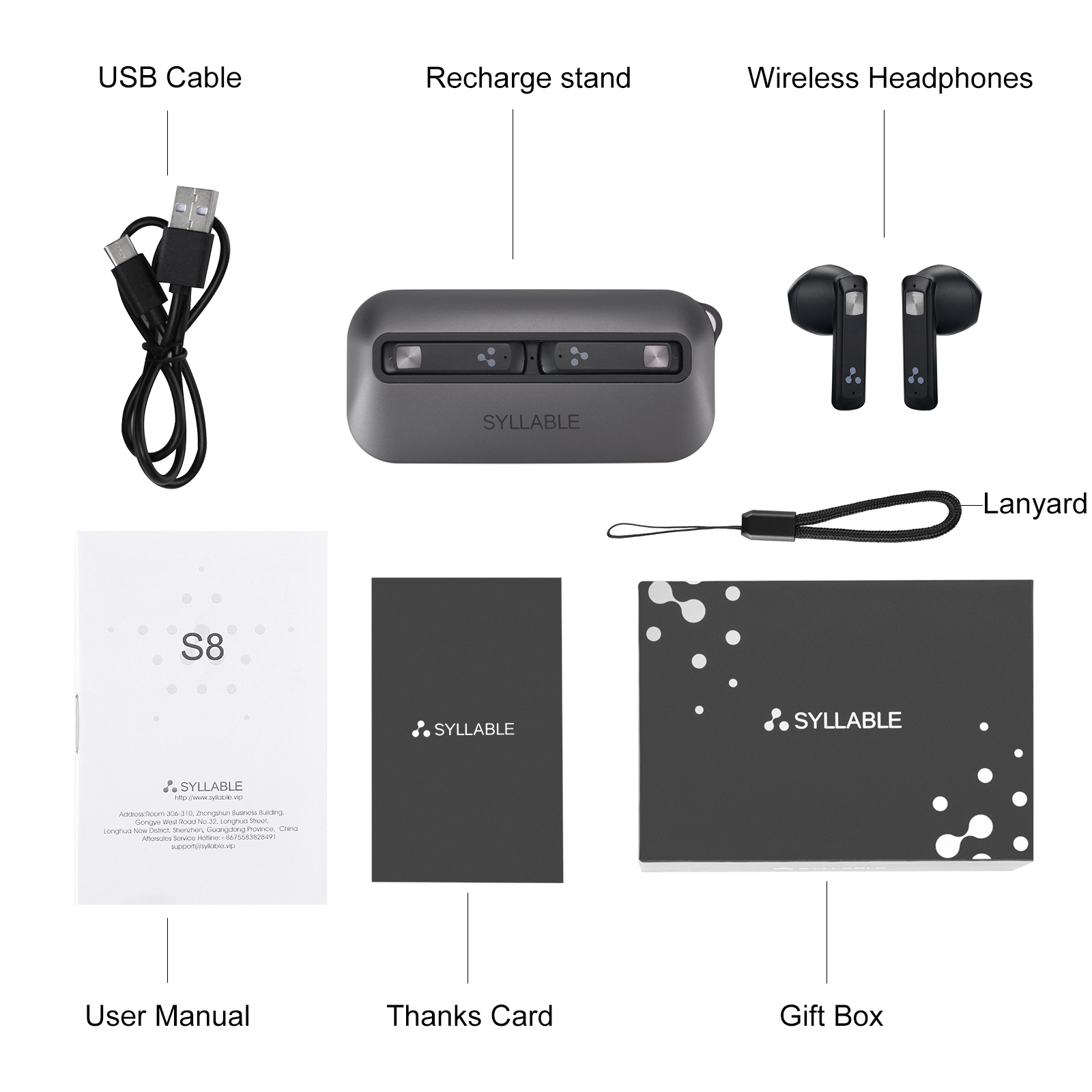 SYLLABLE-S8-TWS-bluetooth-Earphones-Master-Slave-Switching--13mm-Driver-Stereo-bass-Earbuds-Headphon-1877090-6