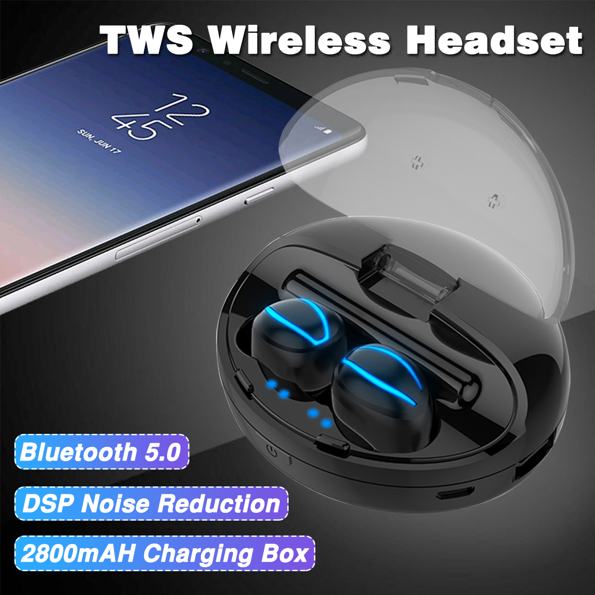 TWS-Wireless-bluetooth-50-Earphone-DSP-Noise-Cancelling-Bilateral-Call-Stereo-2800mAh-Power-Bank-Hea-1458406-1