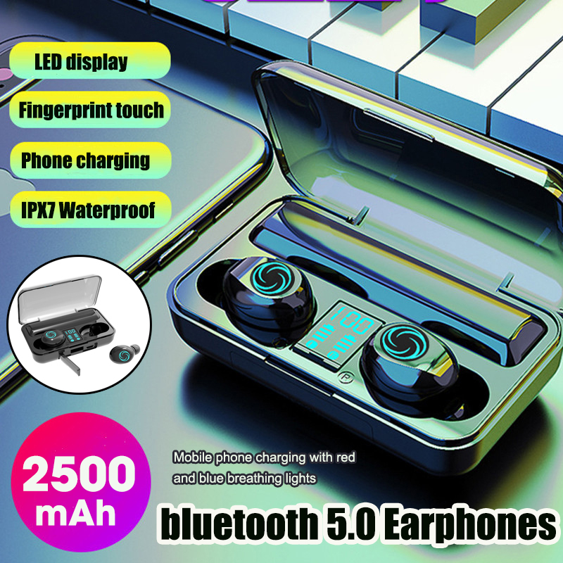 TWS-Wireless-bluetooth-50-Headset-Binaural-Call-2500mAh-Charging-Power-Sports-HIFI-Waterproof-Earpho-1631071-1