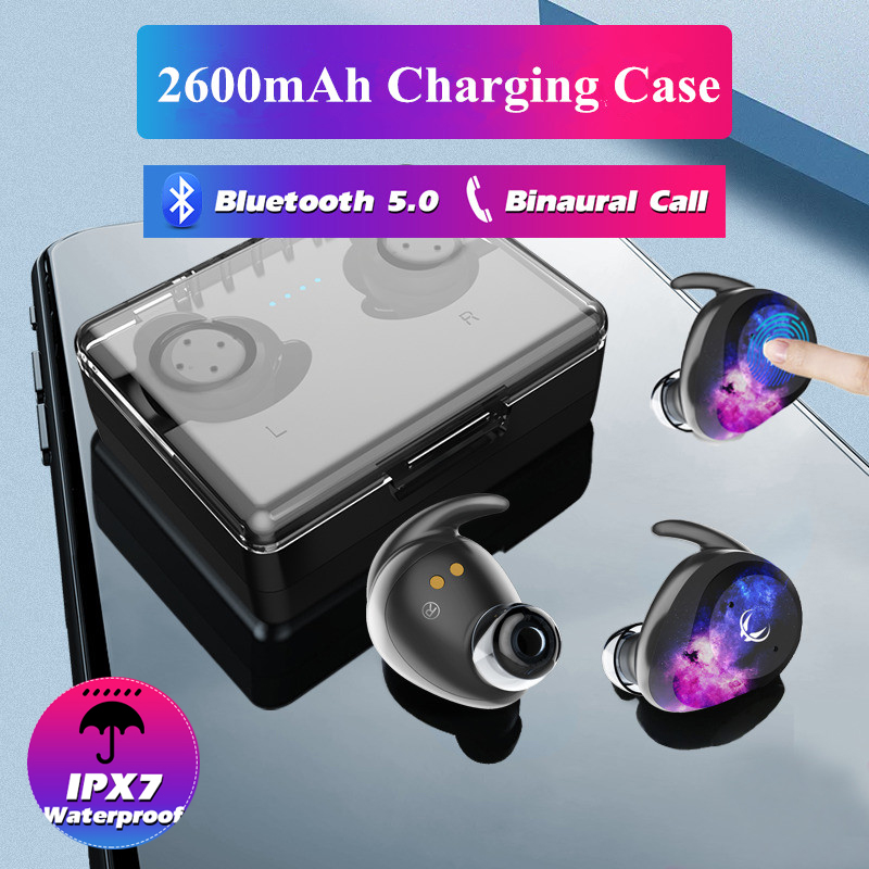 Truly-Wireless-bluetooth-50-Earphone-TWS-HIFI-IPX7-Waterproof-Noise-Cancelling-With-Charging-Case-1360567-2