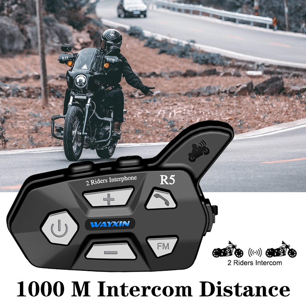 WAYXIN-R5-2pcs-bluetooth-Intercom-2-Rider-FM-Motorcycle-bluetooth-Helmet-Intercom-1000M-MOTO-Interph-1796894-1