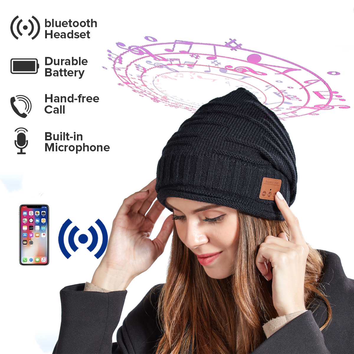 Wireless-bluetooth-50-Hat-Beanie-Warm-Hat-bluetooth-Earphone-Soft-Stylish-Hat-Heaphone-with-Mic-1931997-2