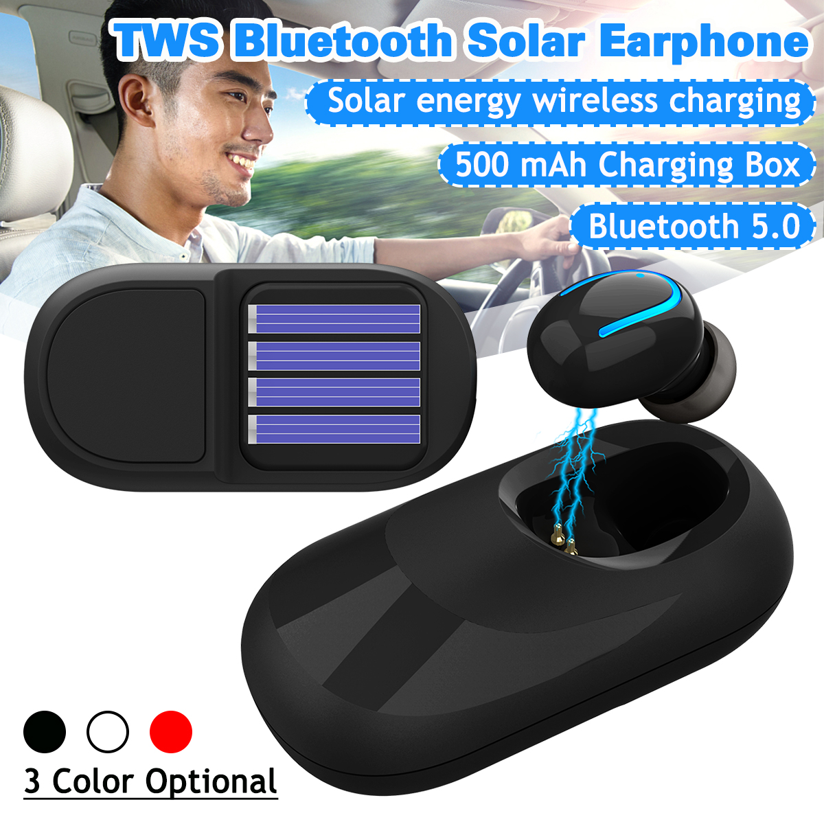 bluetooth-50-Mini-Portable-Wireless-Solar-Charging-Earphone-Single-In-ear-Headset-with-Solar-Chargin-1431049-1