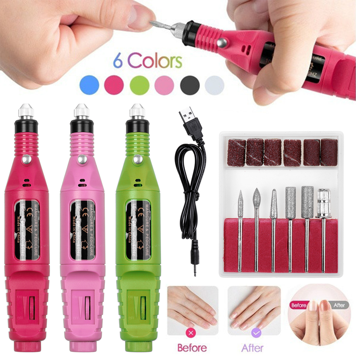 0-20000RPM-6-Color-USB-Charging-Electric-Nail-Grinder-Drill-Portable-Manicure-Pedicure-Nail-Machine--1764630-3