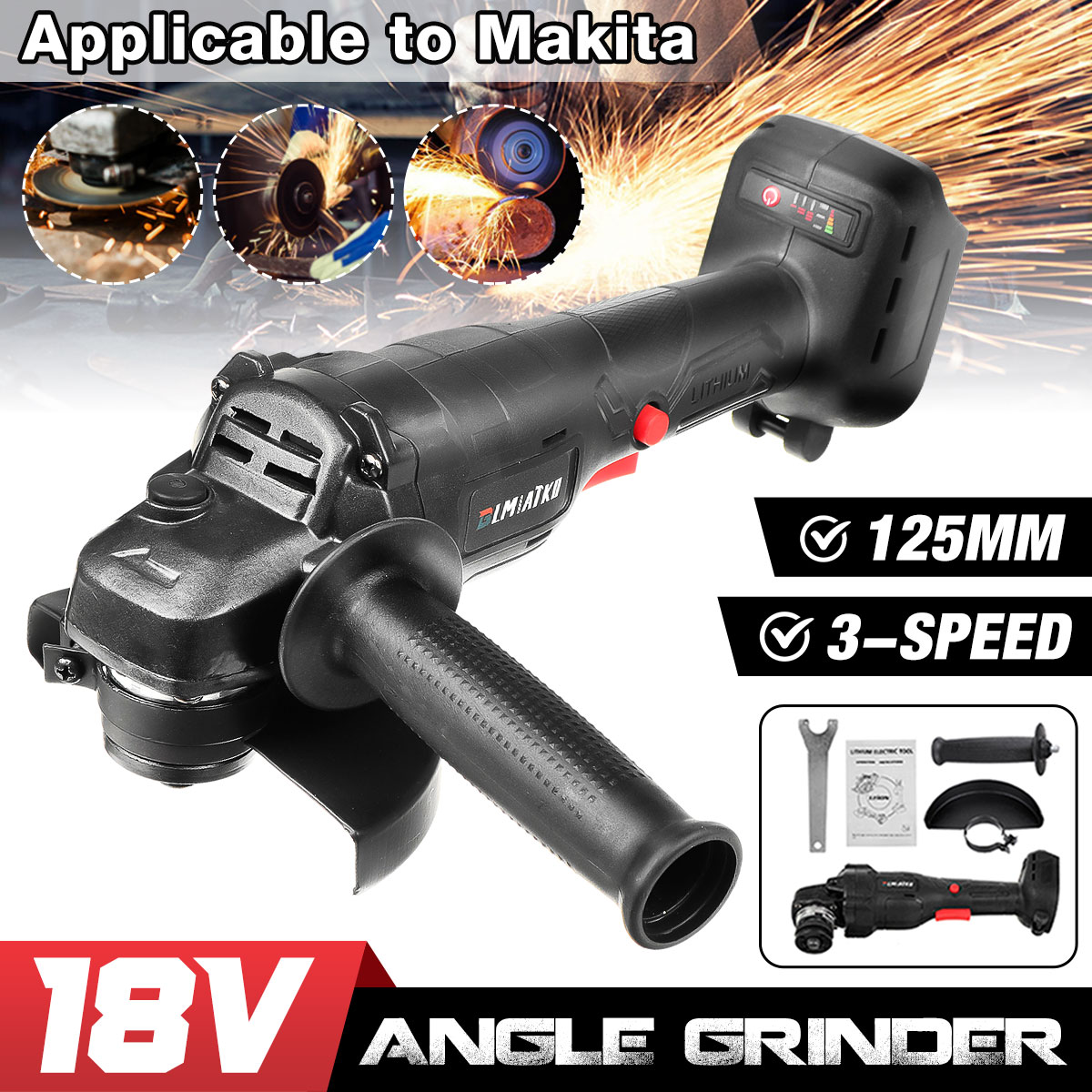100125MM-Electric-Angle-Grinder-Rechargeable-Multi-function-Grinding-Polishing-Machine-For-Makita-18-1845736-2