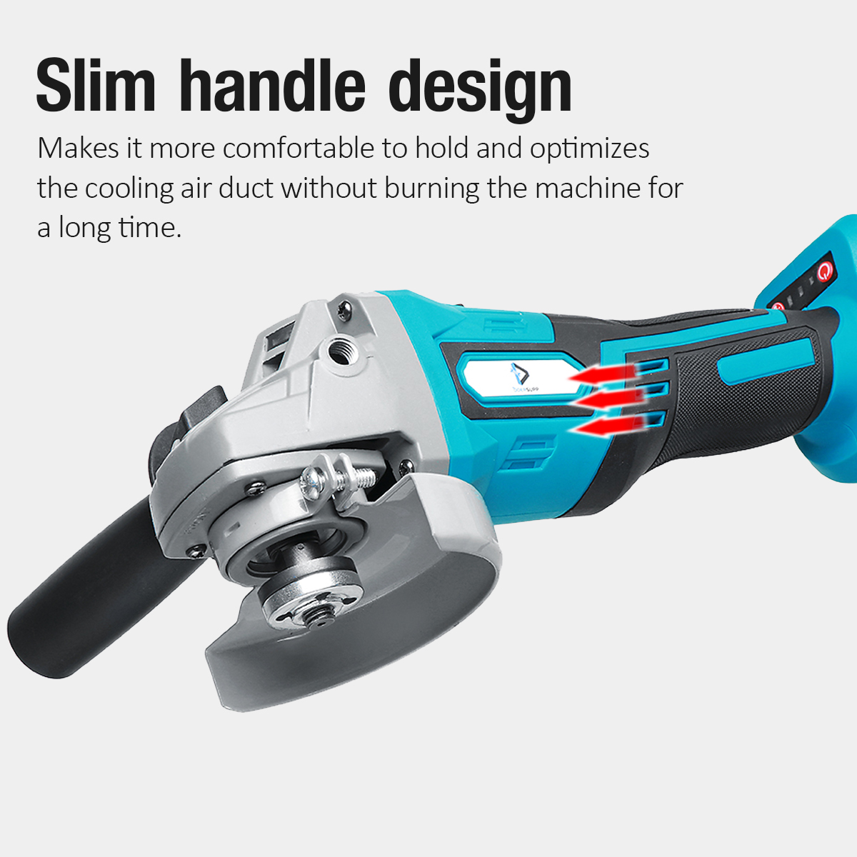 100125mm-Brushless-Angle-Grinder-Cordless-For-Makita-18V-Li-ion-Battery-1806118-5