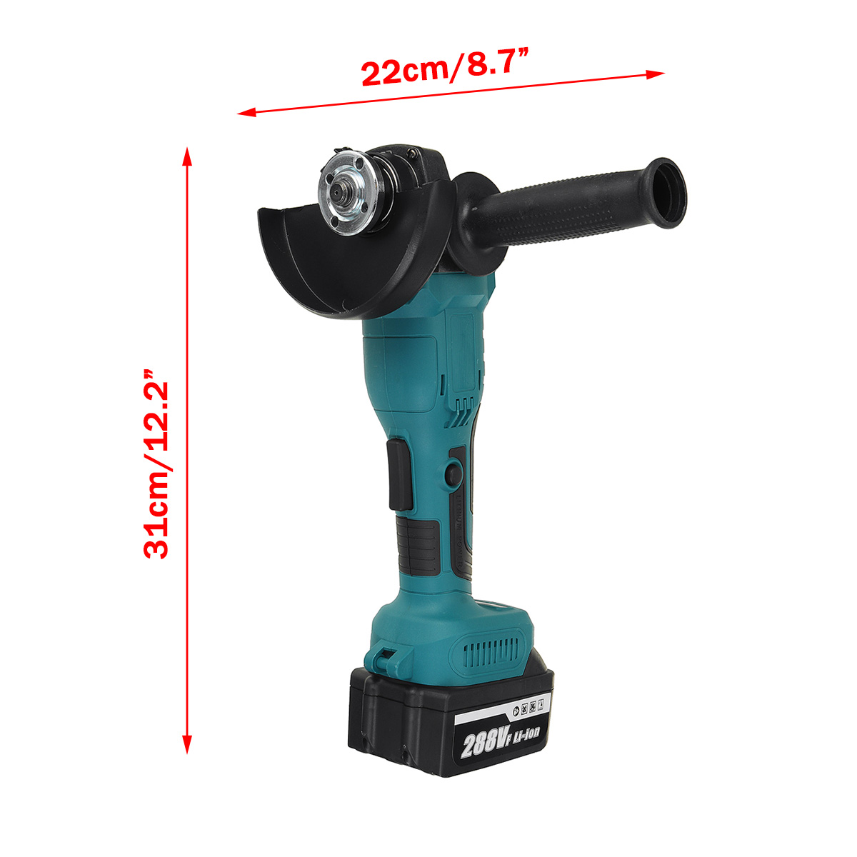 100125mm-Brushless-Cordless-Angle-Grinder-Polisher-Cutting-Tool-W-None12-Battery-For-Makita-1867833-6