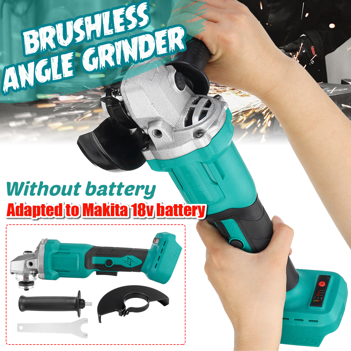 100mm-Brushless-Electric-Angle-Grinder-Grinding-Machine-Cordless-DIY-Woodworking-Power-Tool-1764625-2