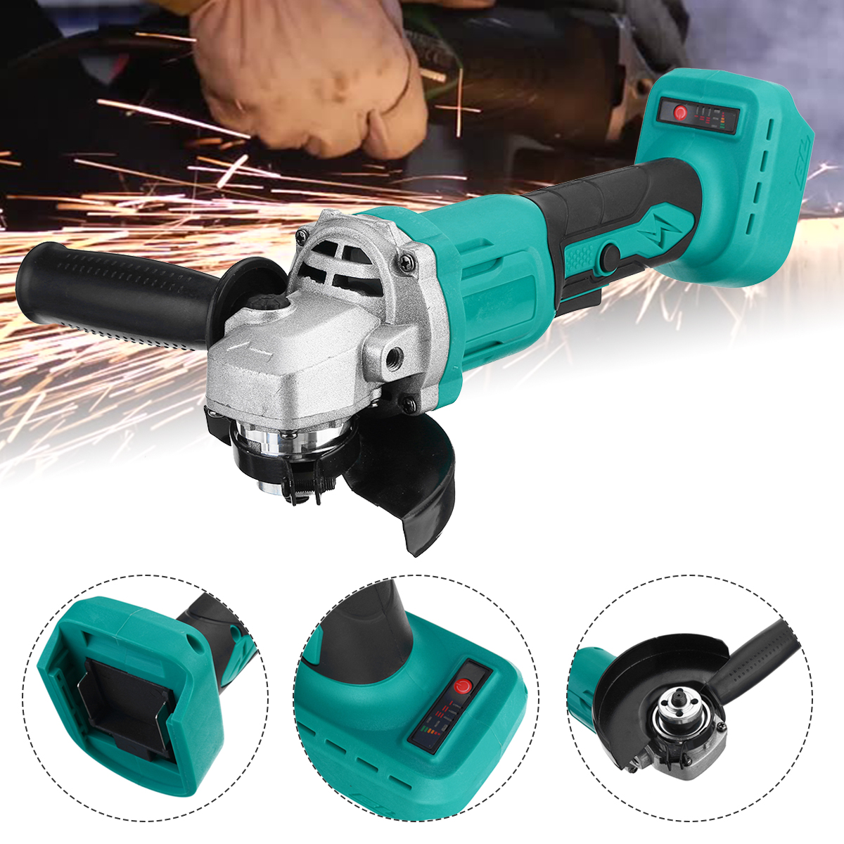 100mm-Brushless-Electric-Angle-Grinder-Grinding-Machine-Cordless-DIY-Woodworking-Power-Tool-1764625-4