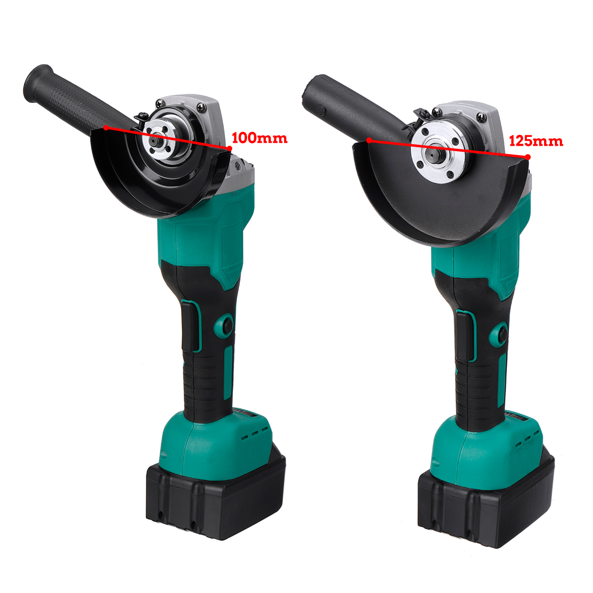 100mm125mm-Brushless-Electric-Angle-Grinder-Polishing-Grinding-Cutting-Tool-W-12-Battery-For-Makita-1861077-9