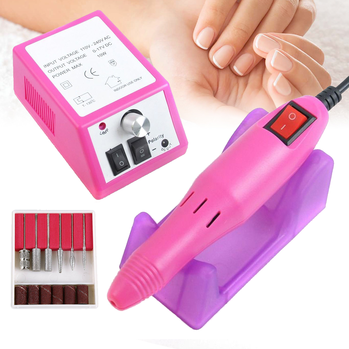 110220V-Electric-Nail-Drill-Pen-Set-Nail-File-Art-Manicure-Pedicure-Polish-Tools-1762898-1