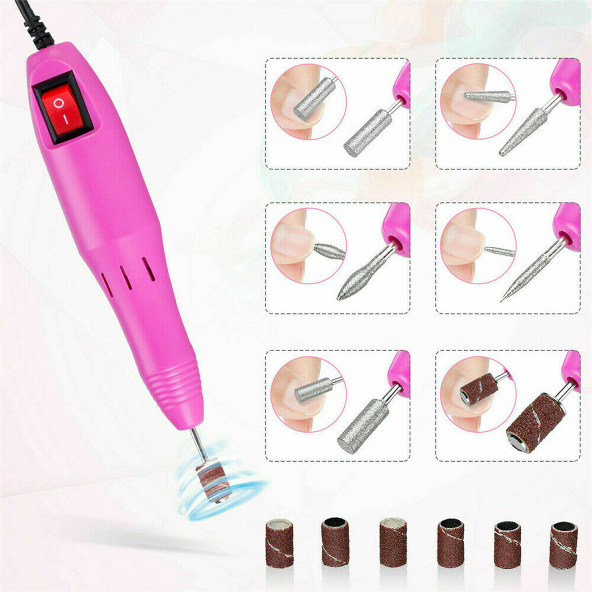 110220V-Electric-Nail-Drill-Pen-Set-Nail-File-Art-Manicure-Pedicure-Polish-Tools-1762898-5