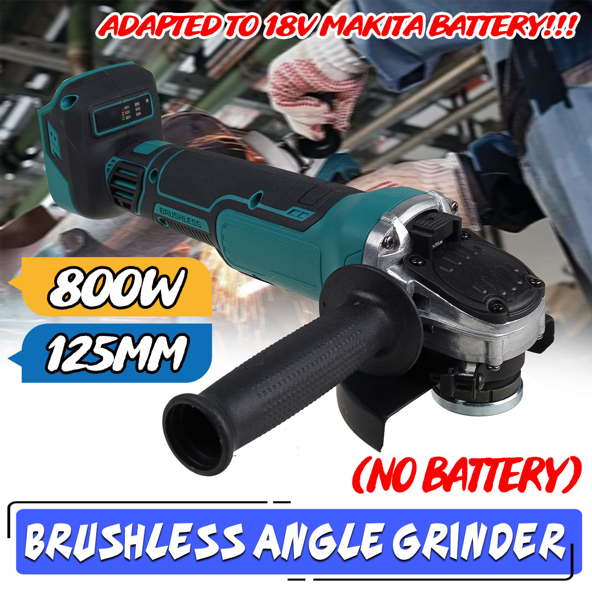 125mm-800W-Cordless-Brushless-Angle-Grinder-Cutting-Tool-Variable-Speed-Electric-Polisher-For-Makita-1825761-2