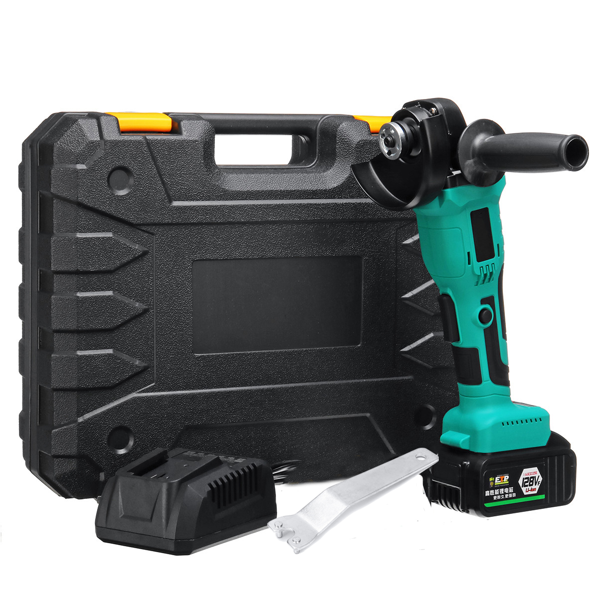 128VF-1300W-10000RPM-Cordless-Brushless-Angle-Grinder-with-16800mAh-Li-Ion-Battery-1520444-10