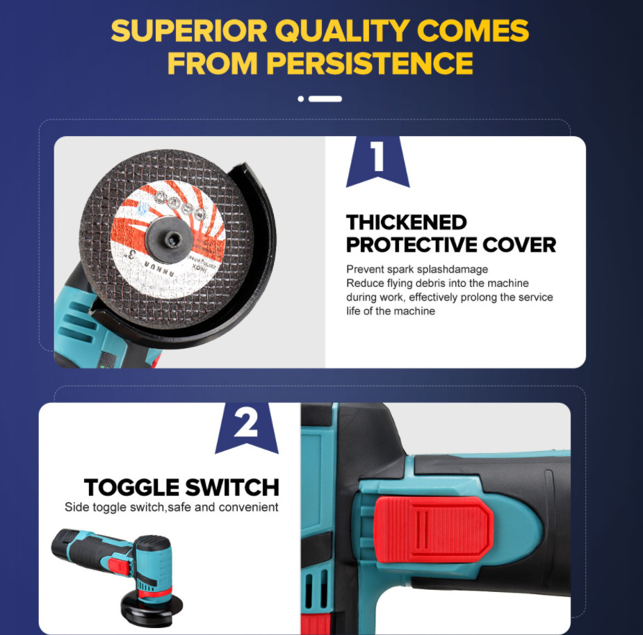 12V-300W-Compact-Brushless-Cordless-Angle-Grinder-Polishing-Machine-19500-rpm-Diamond-Cutting-Power--1821260-3
