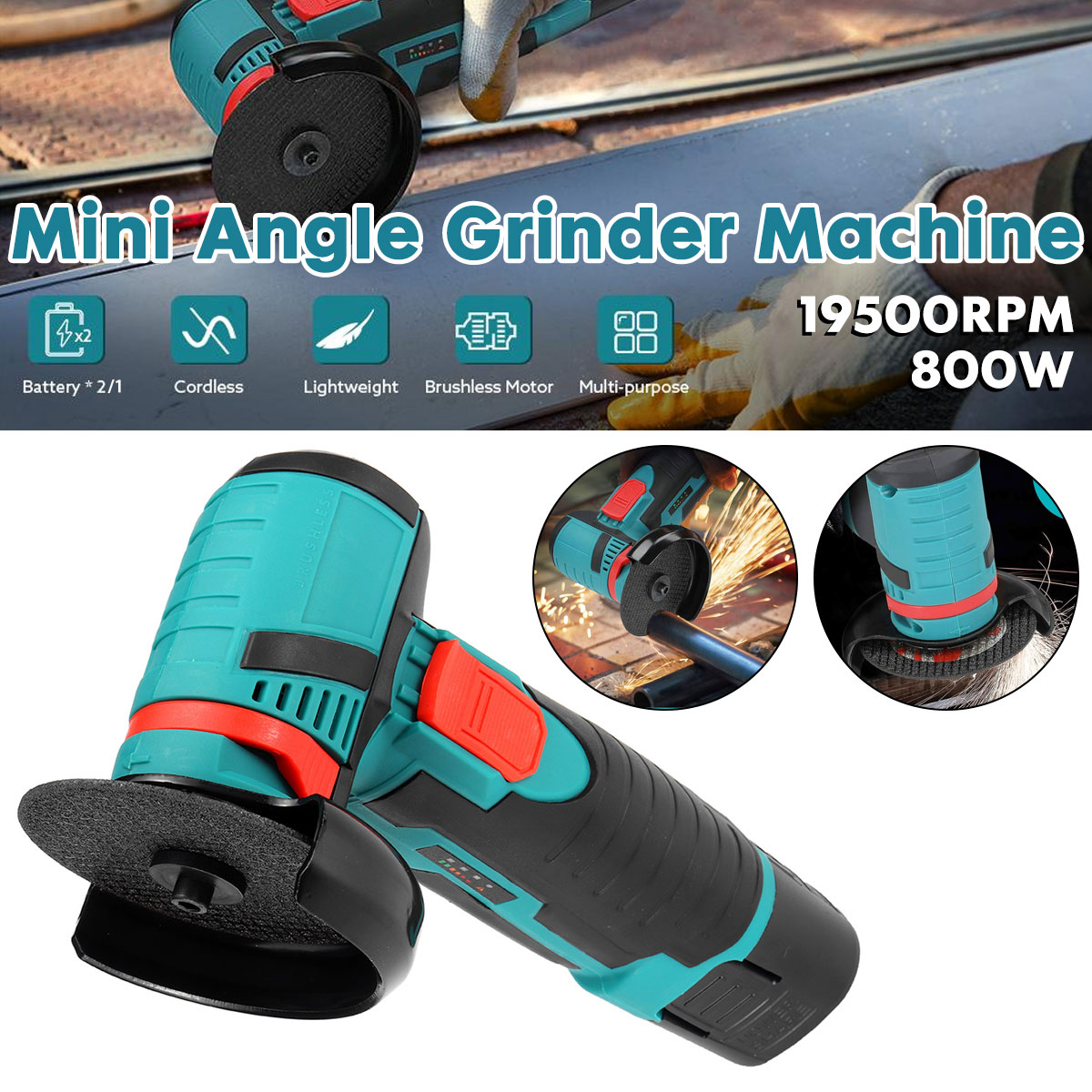 12V-Mini-Angle-Grinder-19500RPM-Electric-Polisher-Metal-Wood-Grinding-Cutting-Tool-W-12pcs-Battery-1851020-2