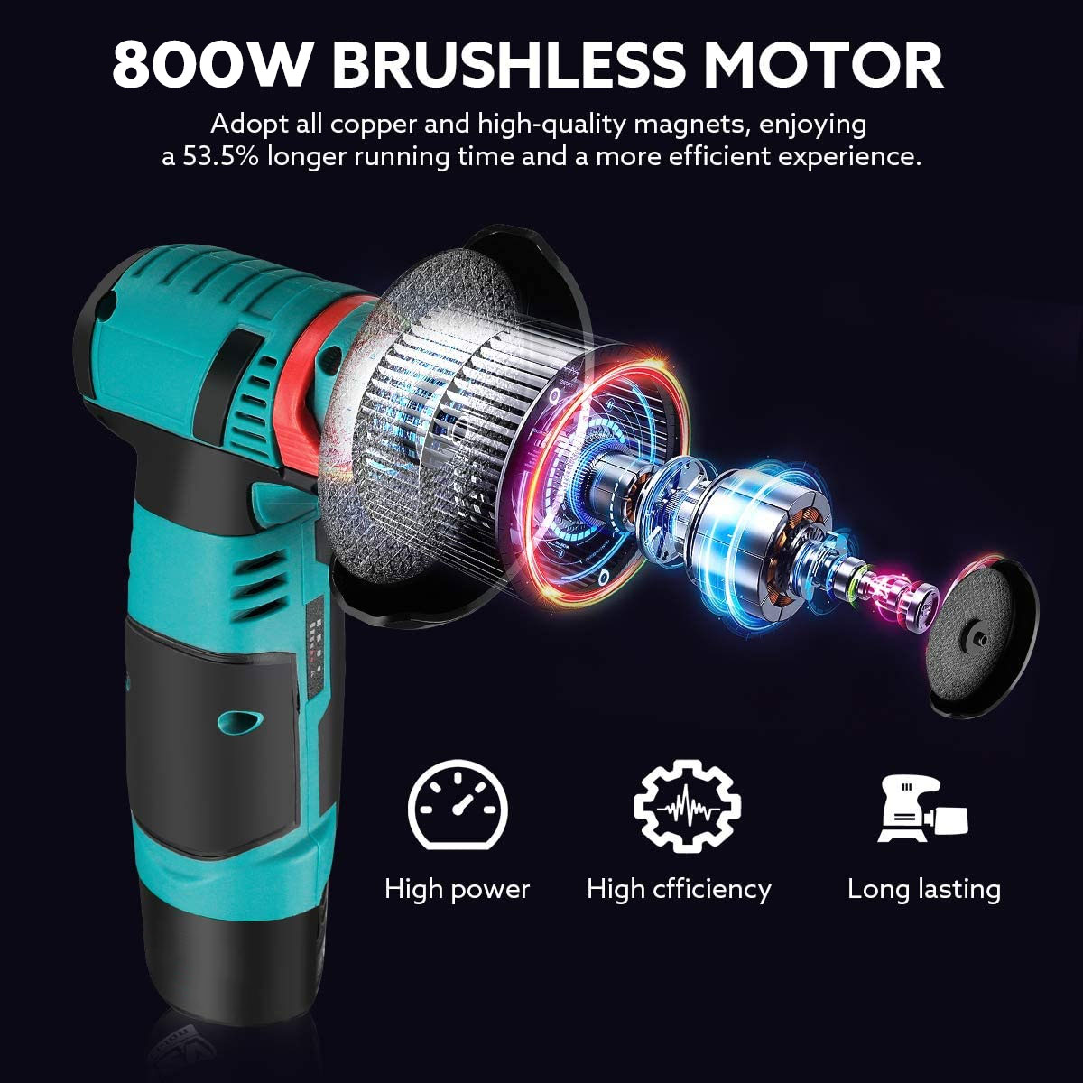 12V-Mini-Angle-Grinder-19500RPM-Electric-Polisher-Metal-Wood-Grinding-Cutting-Tool-W-12pcs-Battery-1851020-3