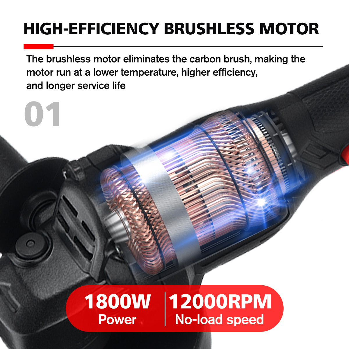 1800W-Brushless-Cordless-Angle-Grinder-Electric-Grinding-Machine-125mm-Fit-Makita-Battery-1891086-8