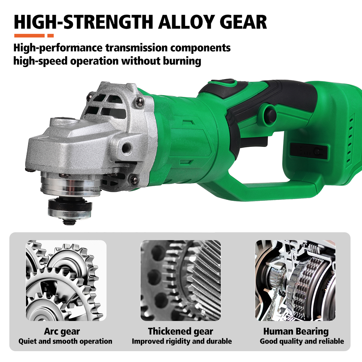 180deg-3-Speed-Adjutable-Angle-Grinder-Brushless-Motor-100mm-Electric-Grinding-Polisher-Machine-For--1837401-4