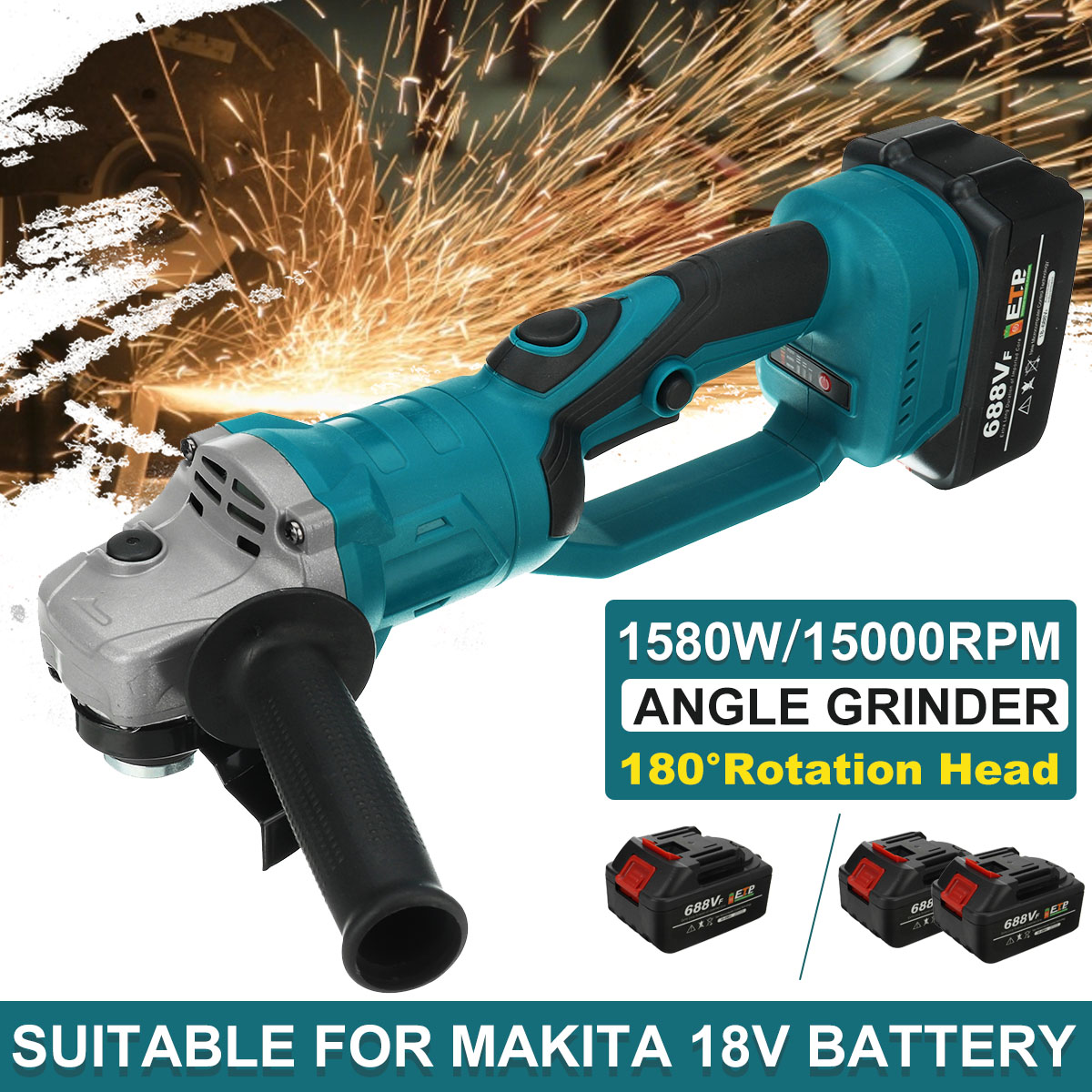 180deg-Brushless-Angle-Grinder-15000rmin-Cordless-100mm-3-Speed-Electric-Grinder-Grinding-Machine-Fi-1887484-2