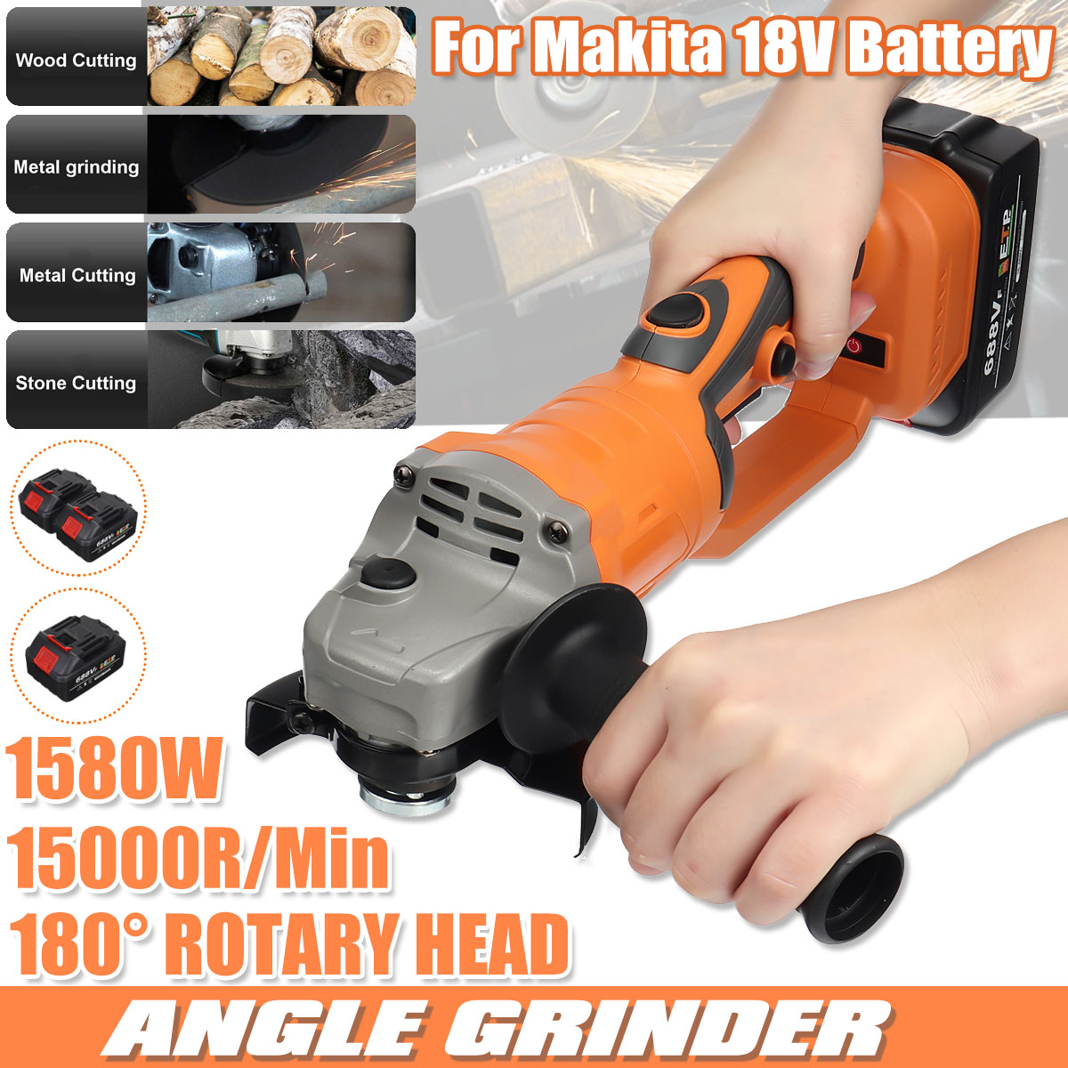 180deg-Rotary-Cordless-Brushless-Angle-Grinder-100mm-1580W-Electric-Angle-Grinding-Machine-W-3-LED-L-1887924-2