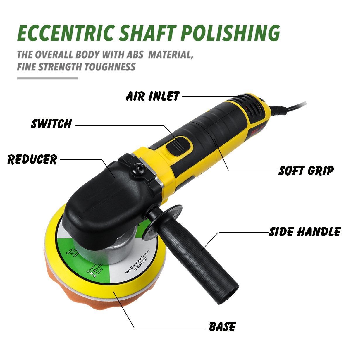 220V-240V--680w-Dual-Action-Polishing-Machine-Car-Polisher-Electric-1669091-2