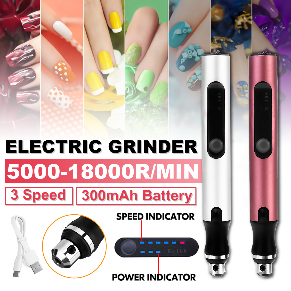 3-Speeds-Electric-Grinder-Engraving-Pen-For-Sanding-Grinding-Polishing-Stainless-Steel-Stone-Glass-W-1804219-2