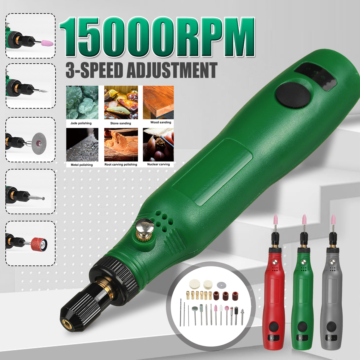 3-Speeds-Electric-Grinding-Pen-Grinder-USB-Charging-Mini-Drill-Small-Polishing-Grinding-Tool-1785693-2