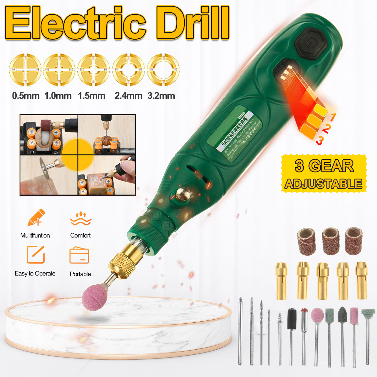 3-Speeds-USB-Rechargeable-Electric-Rotary-Tool-Drill-Grinder-Set-Metal-Wood-Jewelry-Polishing-Engrav-1810530-2