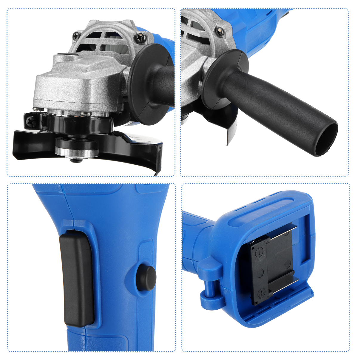 388VF-125MM-1500W-Cordless-Brushless-Angle-Grinder-Electric-Polisher-W-None12-Battery-Cutting-Sand-D-1879525-8