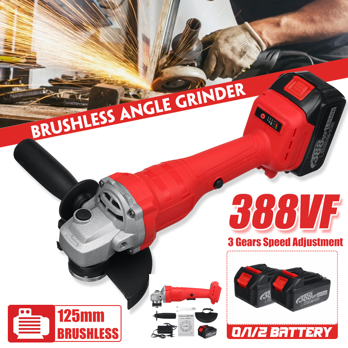 388VF-125MM-1500W-Cordless-Brushless-Angle-Grinder-Electric-Polisher-W-None12-Battery-Cutting-Sand-D-1879534-2