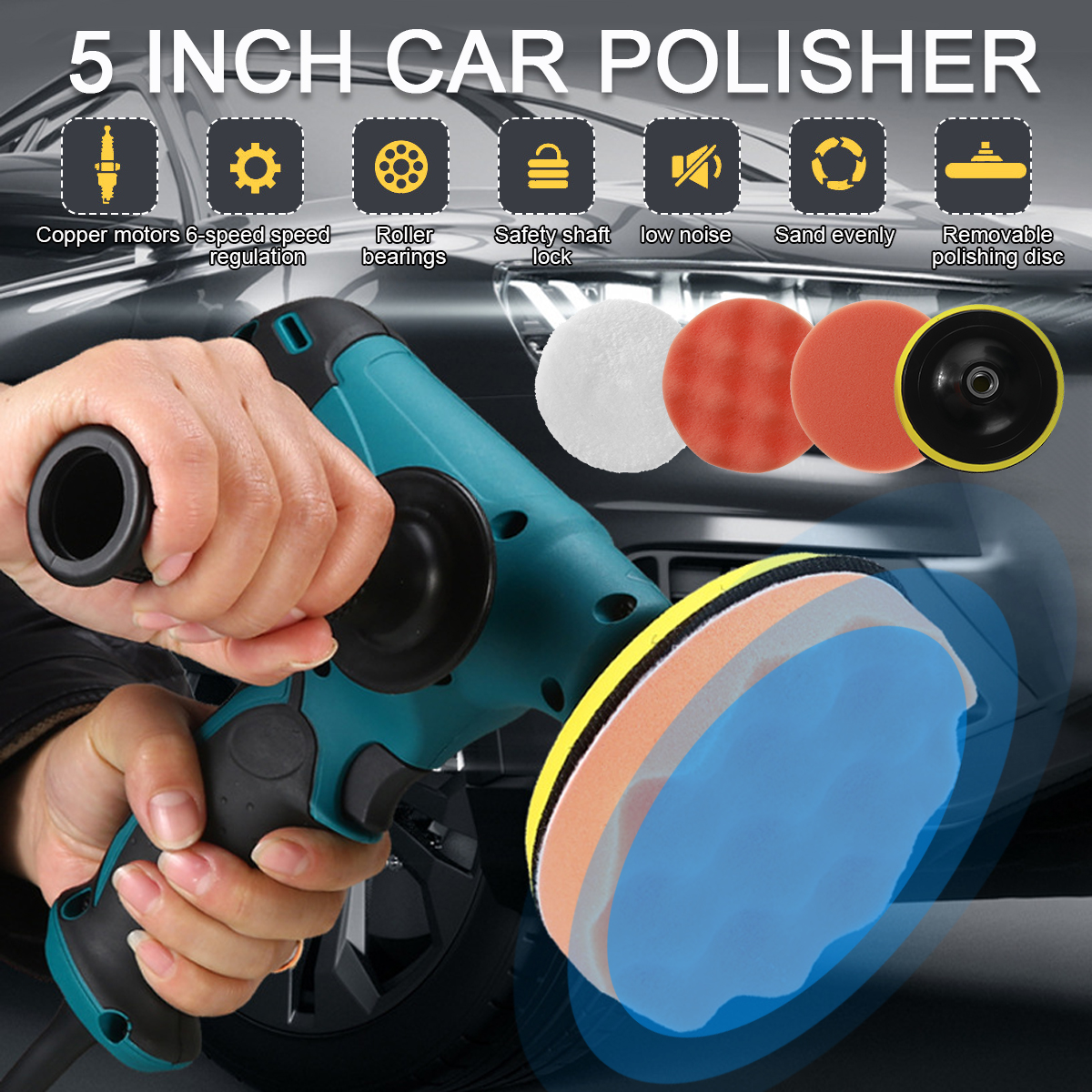 600W-5-Inch-Car-Polisher-6-Speed-Regulated-Multifunctional-Electric-Polishing-Repair-Tool-1840258-2