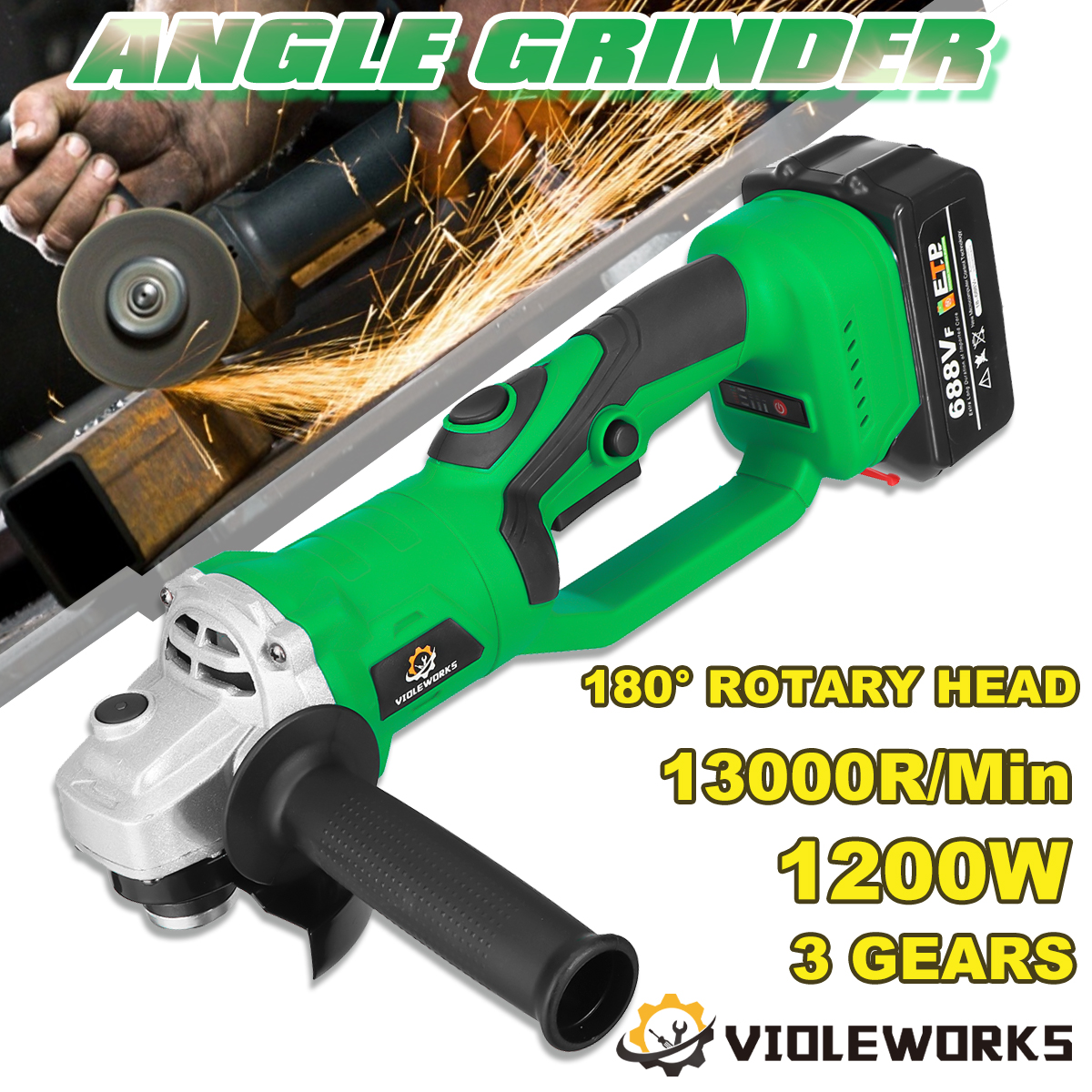 688VF-1200W-100mm-Brushless-Electric-Angle-Grinder-180deg-Rotation-3-Gears-Cutting-Grinding-Tool-Ind-1859330-1