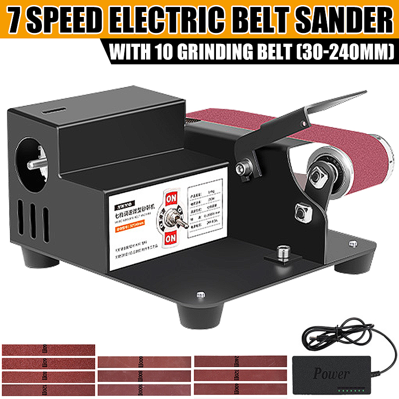 7-Speeds-Multifunctional-Mini-Belt-Sander-Cutter-Electric-DIY-Polishing-Grinding-Machine-Tool-1857322-1