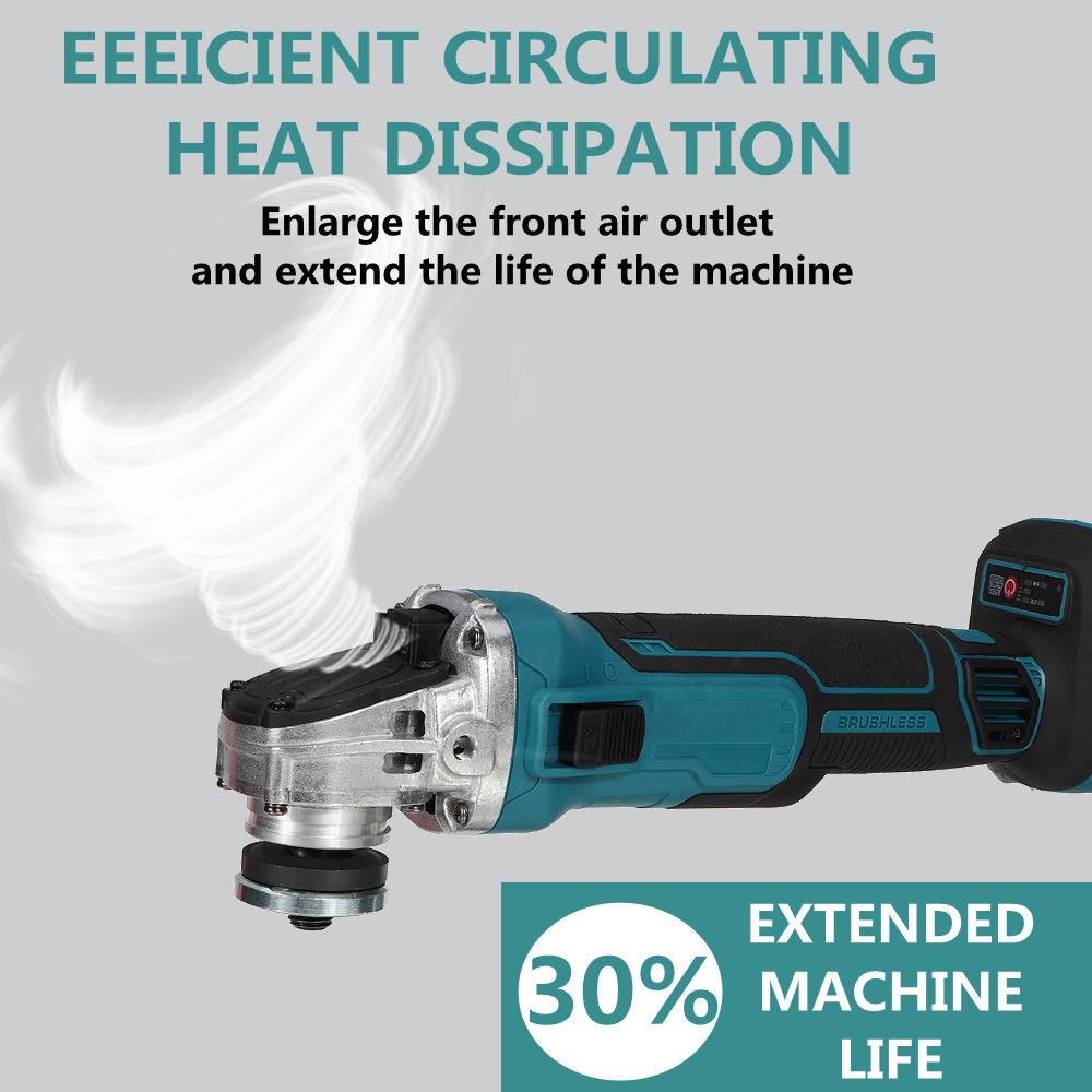 BLMIATKO-18V-100125mm-3-Speed-Brushless-Angle-Grinder-Electric-Polishing-Cutting-Tool-For-Makita-18V-1771570-8