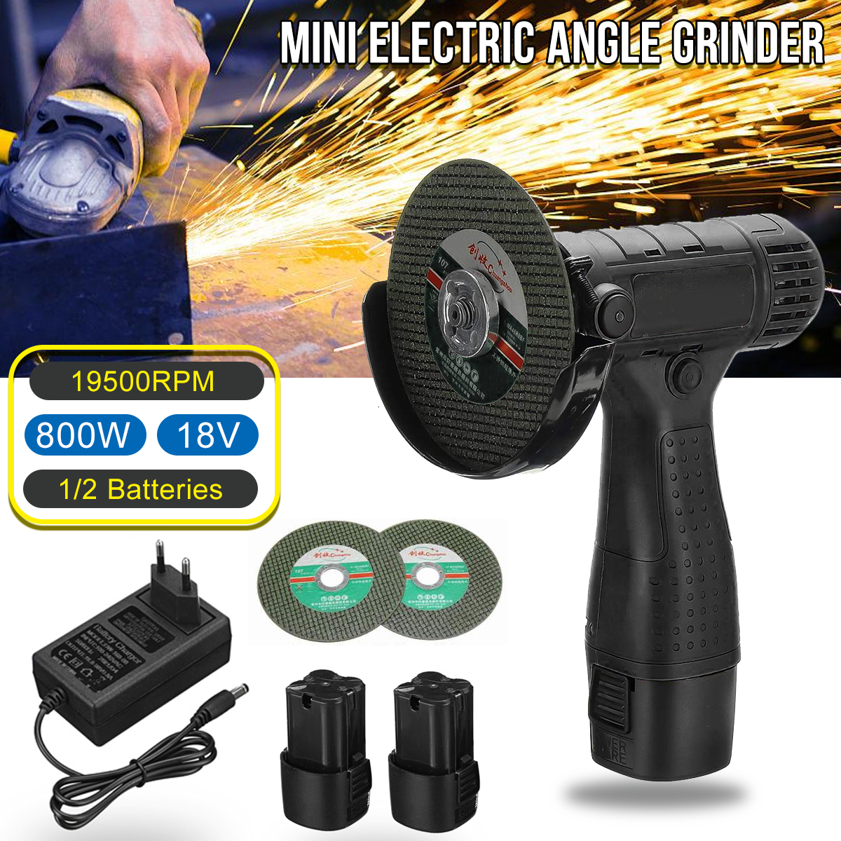 Electric-Angle-Grinder-Cutting-Grinding-Sander-Sandering-Machine-Corded-Replace-Tool-For-Makita-18V--1899835-3