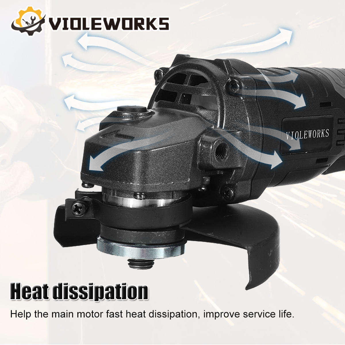 VIOLEWORKS-288VF-125mm-Cordless-Angle-Grinder-3-Gears-Brushless-Electric-Metal-Stone-Wood-Cutting-Po-1839464-3