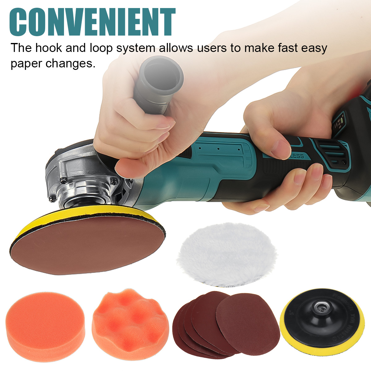 VIOLEWORKS-288VF-1580W-Cordless-Polisher-Car-Polishing-Tool-Sander-Buffing-Waxing-Machine-For-Makita-1916380-6