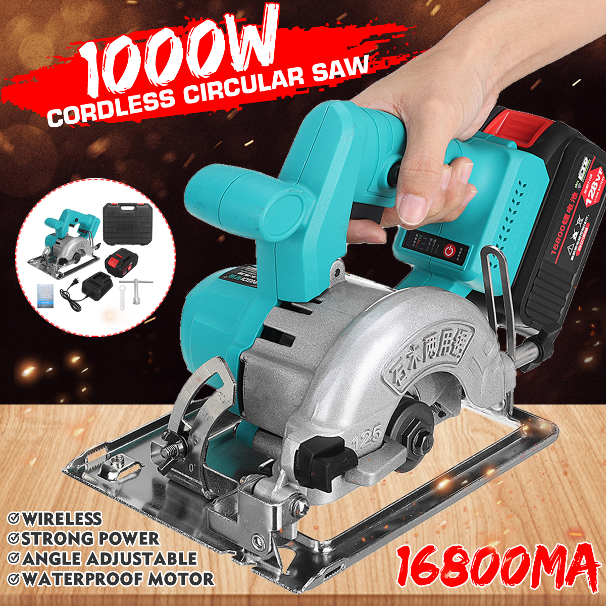 1000W-16800MA-Electric-Circular-Saw-125mm-Blade-Cordless-Circular-Saw-Angle-Adjustable-for-Woodworki-1696587-1