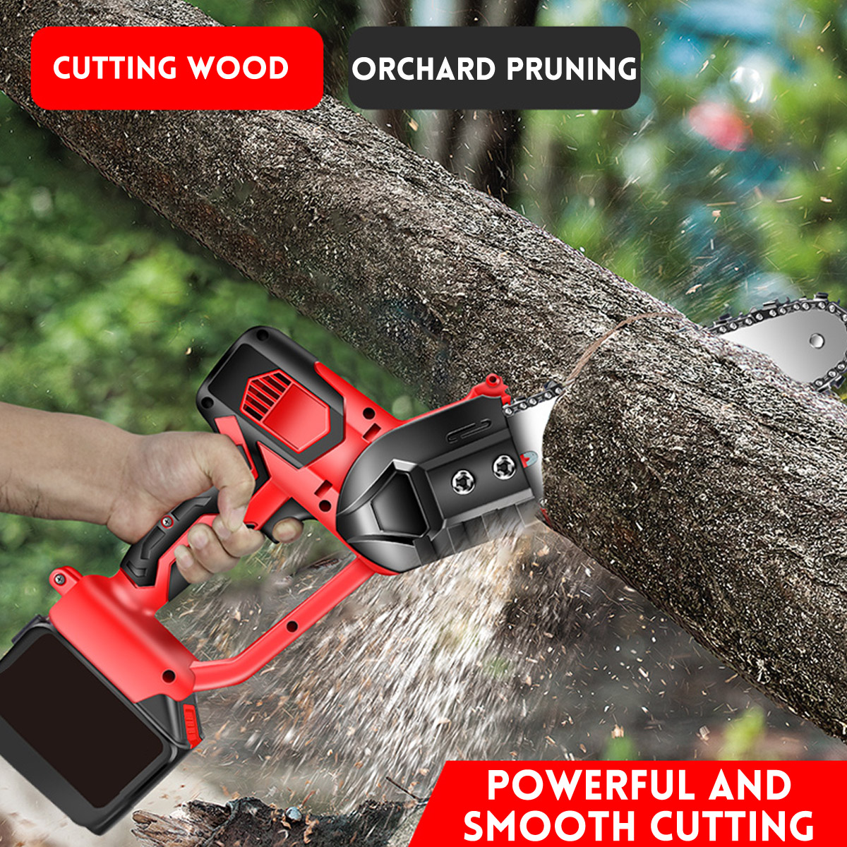 1080W-8-Inch-Electric-Cordless-Chainsaw-Chain-Saw-Handheld-Garden-Wood-Cutting-Tool-W-None1pc-Batter-1829229-5