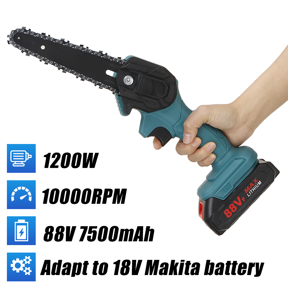1200W-6-Inch-Electric-Chain-Saw-7500mAh-Rechargeable-Handheld-Logging-Saw-W-1-or-2-Battery-1817650-2