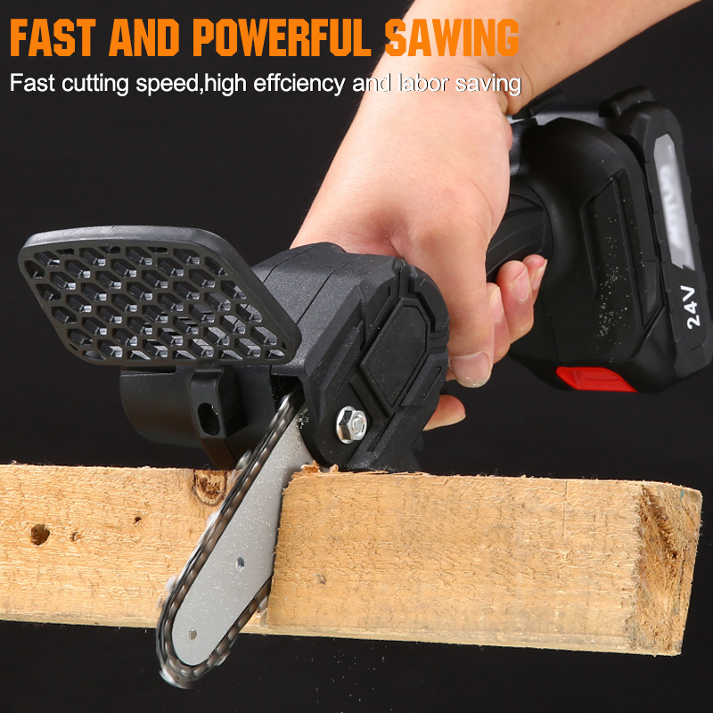 1280W-4in-24V-Mini-Electric-Chainsaw-Woodworking-Cordless-Chain-Saw-Cutter-Tool-1770259-2