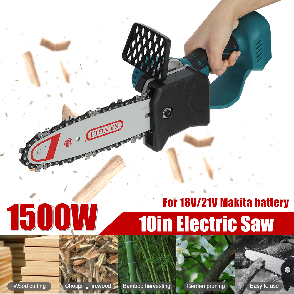 1500W-10-Inch-Electric-Chain-Saw-Handheld-Logging-Saws-Pruning-Woodworking-For-Makita-18V21V-Battery-1854936-2