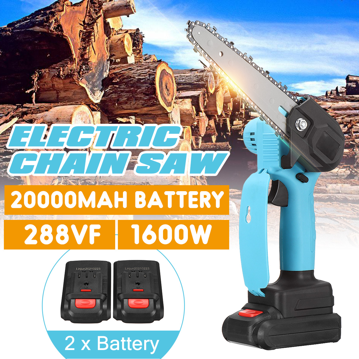 1600W-6Inch-24V-Rechargeable-Electric-Chain-Saw-Handheld-Mini-Chainsaw-Woodworking-Cutter-Tool-W-12p-1833049-1