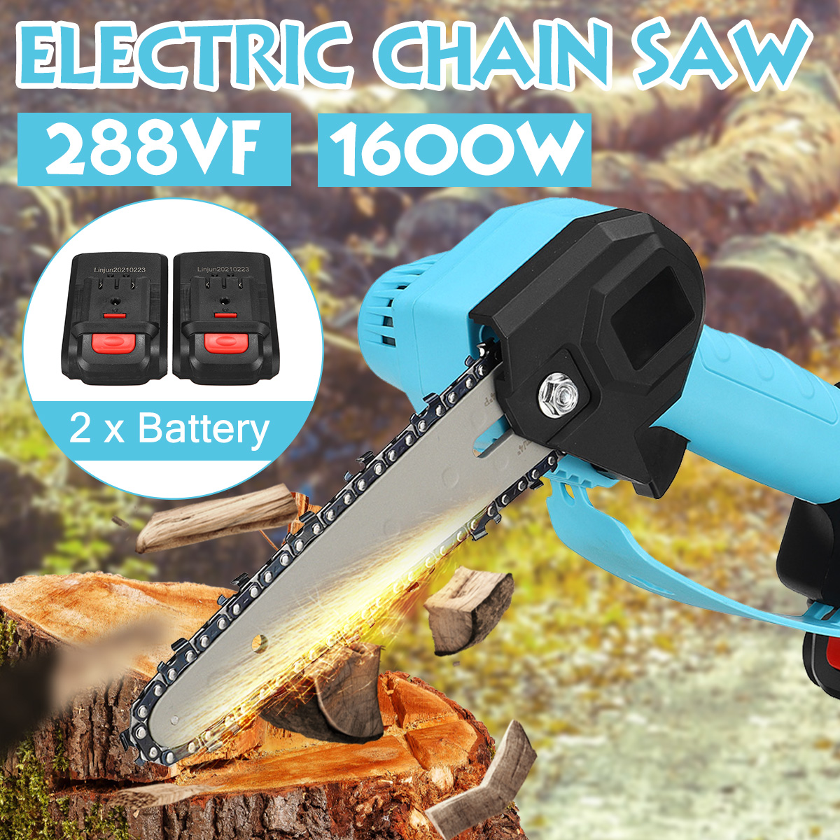 1600W-6Inch-24V-Rechargeable-Electric-Chain-Saw-Handheld-Mini-Chainsaw-Woodworking-Cutter-Tool-W-12p-1833049-2