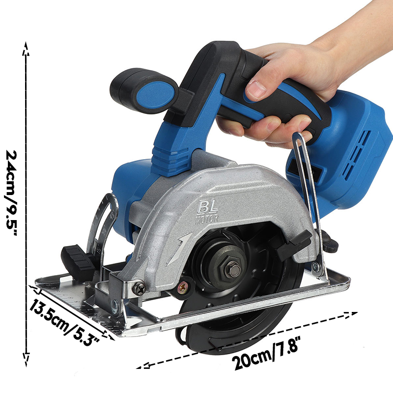 180mm-Blue-Electric-Circular-Saw-Tool-10800RPM-Cutting-Machine-For-Makita-18V-Battery-1808120-5