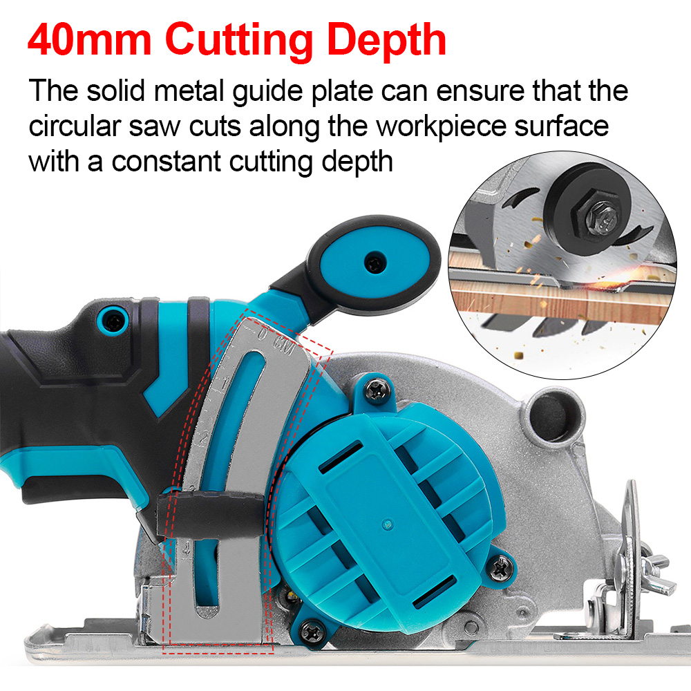 20V-125MM-Electric-Cordless-Brushless-Circular-Saw-Auxiliary-Handle-Household-Woodworking-Tools-DIY--1907960-5