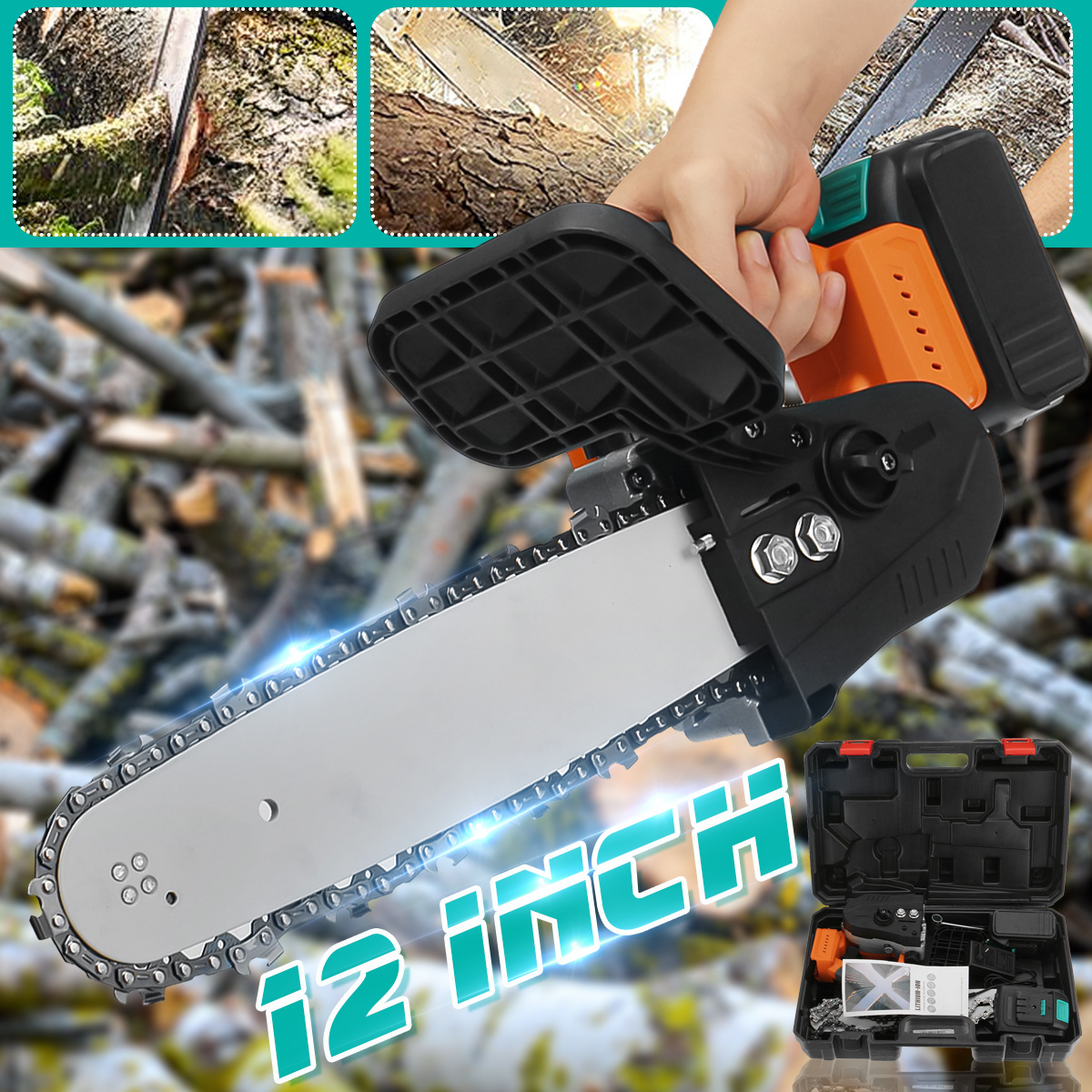 21V-12-Brushless-Cordless-Saw-Chain-Saw-High-Power-Portable-Electric-Chainsaws-Woodworking-W-Battery-1837403-2