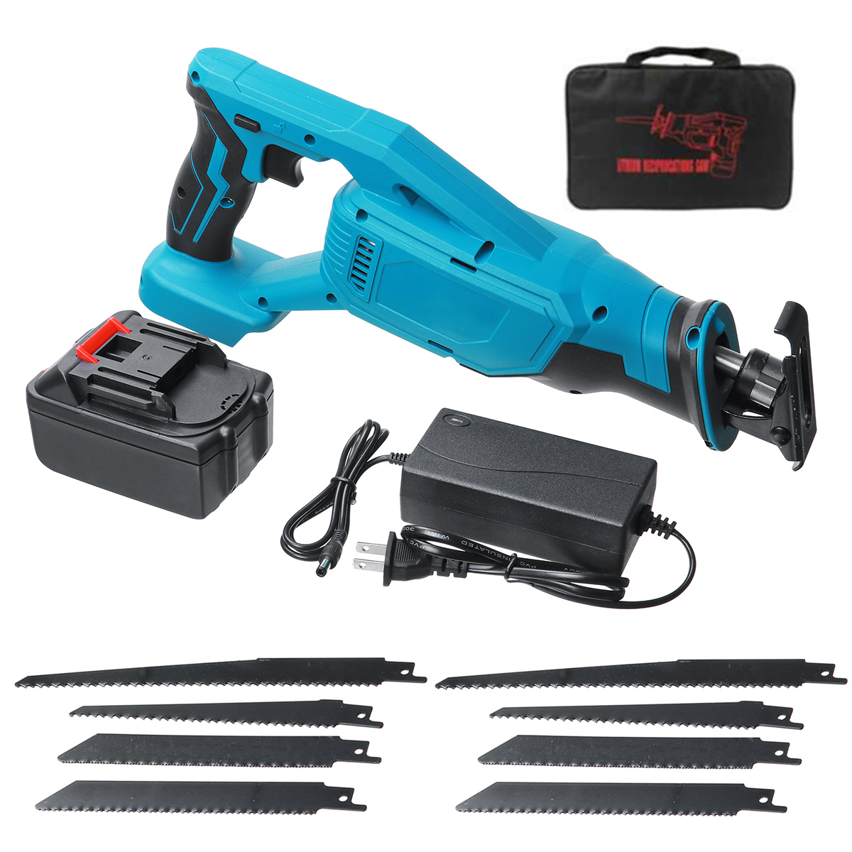 21V-1800mAH-Cordless-Reciprocating-Saw-5000Rpm-Branch-Saw-Electric-Professional-Recipro-Saw-W-8-Blad-1861677-7